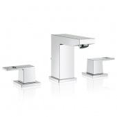 Смеситель для раковины GROHE Eurocube с донным клапаном, 20351000 — фото, характеристики, купить в CLIMBO