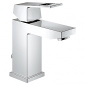 Смеситель для раковины GROHE Eurocube с цепочкой, 23131000 — фото, характеристики, купить в CLIMBO