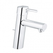 Смеситель для раковины GROHE Concetto с донным клапаном, средний излив, 23450001 — фото, характеристики, купить в CLIMBO