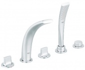 Смеситель для ванны GROHE Ondus с душевым гарнитуром, 31047000 — фото, характеристики, купить в CLIMBO