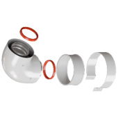 RCA-6010-250100 Начальный участок 90 гр. универсальный 60/100 — фото, характеристики, купить в CLIMBO