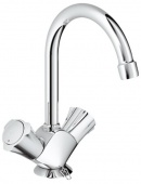 Смеситель для раковины GROHE Costa L с цепочкой и высоким С-изливом, 21374001 — фото, характеристики, купить в CLIMBO