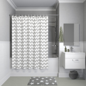 B07P118i11 Штора для ванной комнаты, коллекция Basic — фото, характеристики, купить в CLIMBO