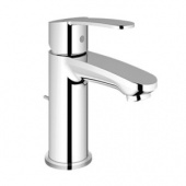 Смеситель для раковины GROHE Eurostyle Cosmopolitan с донным клапаном, уменьшенный, 23037002 — фото, характеристики, купить в CLIMBO