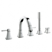 Смеситель для ванны GROHE Grandera с душевым гарнитуром, 19919000 — фото, характеристики, купить в CLIMBO