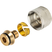 STOUT Фитинг компрессионный для труб PEX-AL-PEX 16х2,0х3/4 (металлопластик)