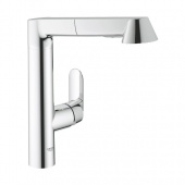 Смеситель для кухни GROHE K7 с выдвижным изливом, 32176000 — фото, характеристики, купить в CLIMBO