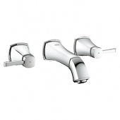 Смеситель для раковины GROHE Grandera (верхняя монтажная часть, вынос 177 мм), 20414000 — фото, характеристики, купить в CLIMBO