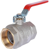 ROMMER  Шаровой кран 2  ВН/ВН, ручка рычаг — фото, характеристики, купить в CLIMBO