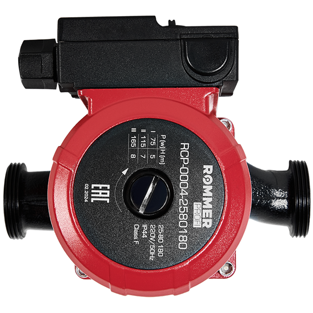 Циркуляционный насос ROMMER Profi 25/80-180 — фото, характеристики