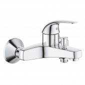 Смеситель для ванны GROHE BauCurve, настенный монтаж (23599000) — фото, характеристики, купить в CLIMBO