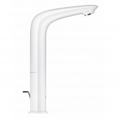 Смеситель для раковины GROHE Eurostyle new с донным клапаном и высоким изливом, белая луна (23569LS3) — фото, характеристики, купить в CLIMBO