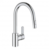Смеситель для кухни GROHE Eurostyle Cosmopolitan, высокий излив, хром (31482003) — фото, характеристики, купить в CLIMBO
