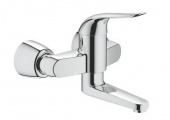 Смеситель для раковины GROHE Euroeco Special (вынос 214 мм, длина рычага 120 мм), 32771000 — фото, характеристики, купить в CLIMBO
