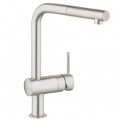 Смеситель для кухни GROHE Minta с выдвижным изливом, 32168DC0 — фото, характеристики, купить в CLIMBO