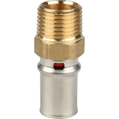 STOUT Переходник с наружной резьбой 1/2"х16 для металлопластиковых труб прессовой — фото, характеристики, купить в CLIMBO