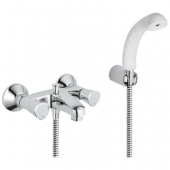 Смеситель для ванны GROHE Costa L с душевым гарнитуром, 25460001 — фото, характеристики, купить в CLIMBO