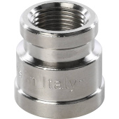 STOUT Муфта ВВ переходная никелированная 1/2X3/8 — фото, характеристики, купить в CLIMBO