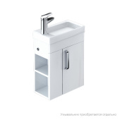 Тумба для ванной комнаты, подвесная, белая, 40 см, Torr, IDDIS, TOR40W1i95. Подходит умывальник 0014000U28 — фото, характеристики, купить в CLIMBO