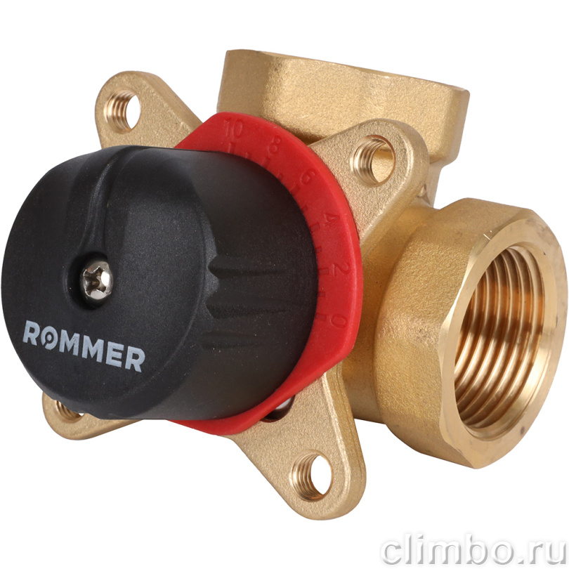 ROMMER 3-х ходовой смесительный клапан 1  KVs 10 — фото товара