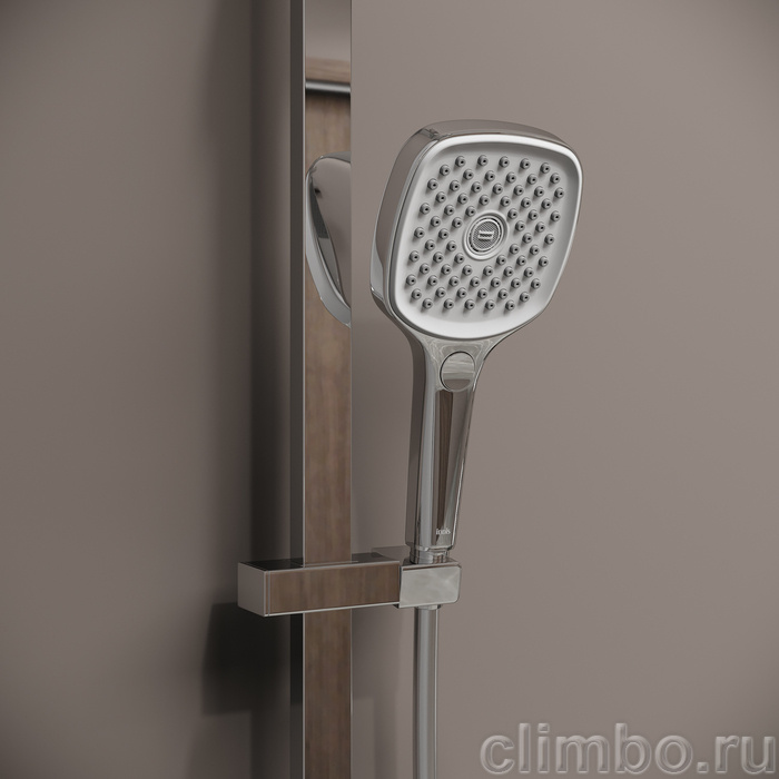 Смеситель с верхним душем с управлением Push Control, Slide, IDDIS — фото товара
