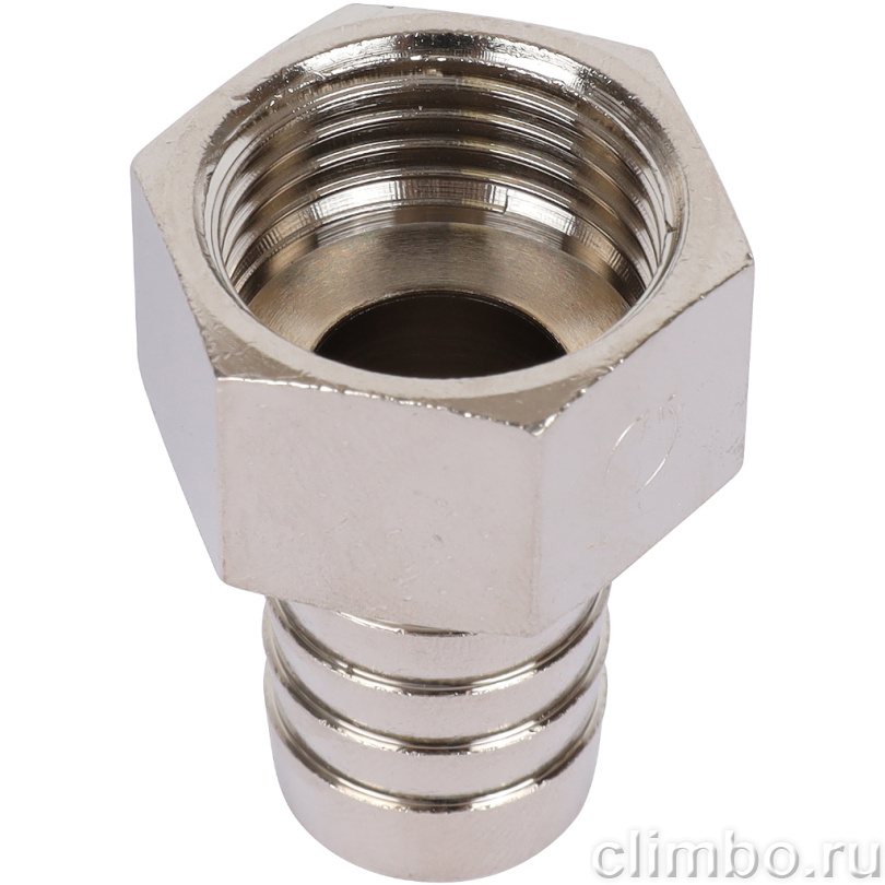 STOUT Штуцер ВР никелированный 1/2"x16 — фото товара