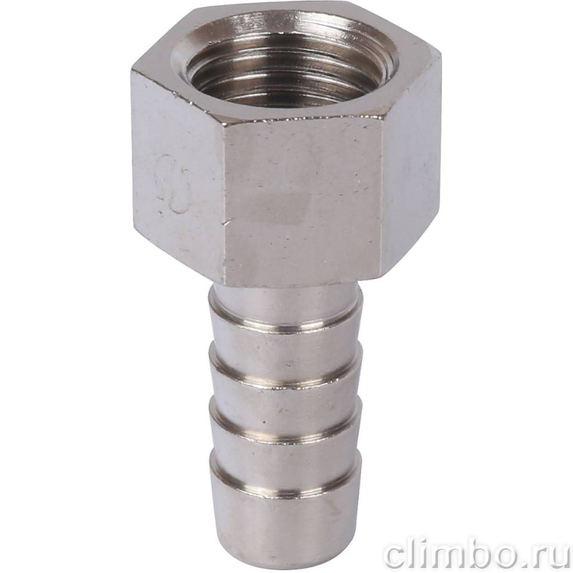 STOUT Штуцер ВР никелированный 1/4"x10 — фото товара