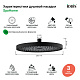 Душевая насадка верхняя круглая, черная, SpaHome, IDDIS, SPA26BPi64 — фото товара