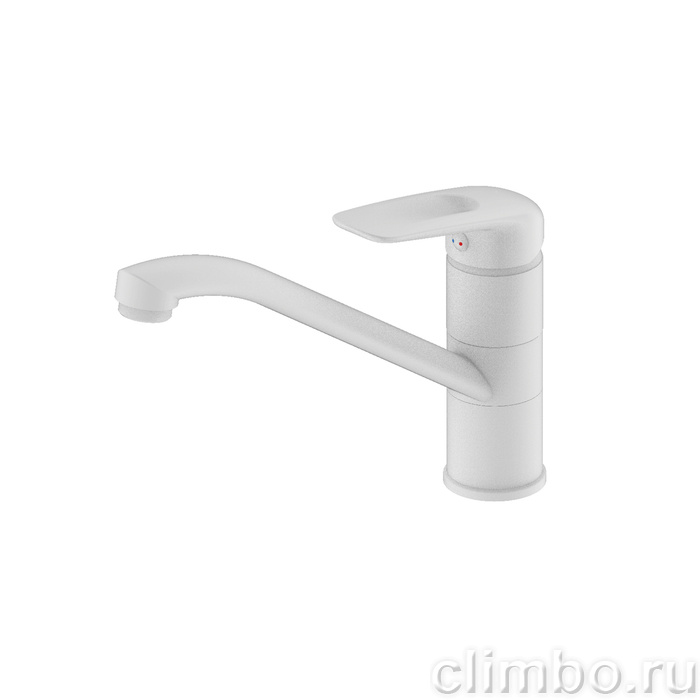 Смеситель для кухни, белый матовый, Male, IDDIS, MALWT00i05 — фото товара