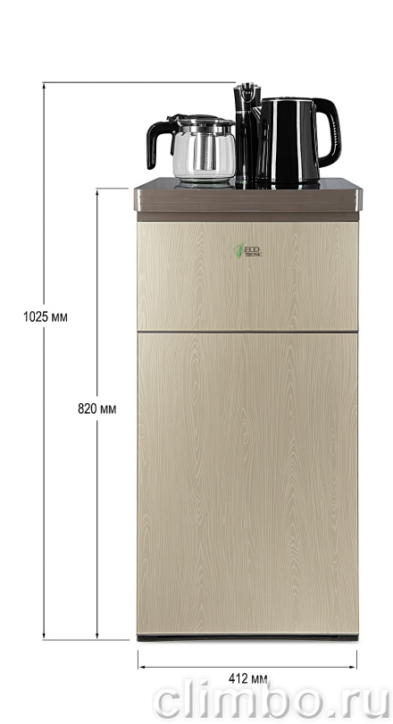 Кулер с чайным столиком Тиабар Ecotronic TB7-LN gold — фото товара