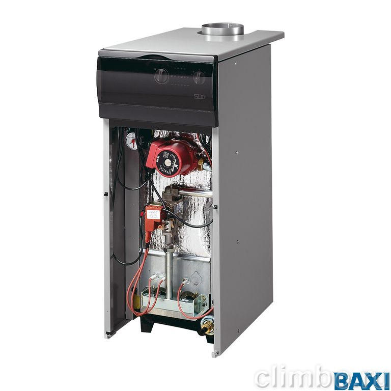 Напольный одноконтурный газовый котел с чугунным теплообменником BAXI SLIM 1.230 iN — фото товара