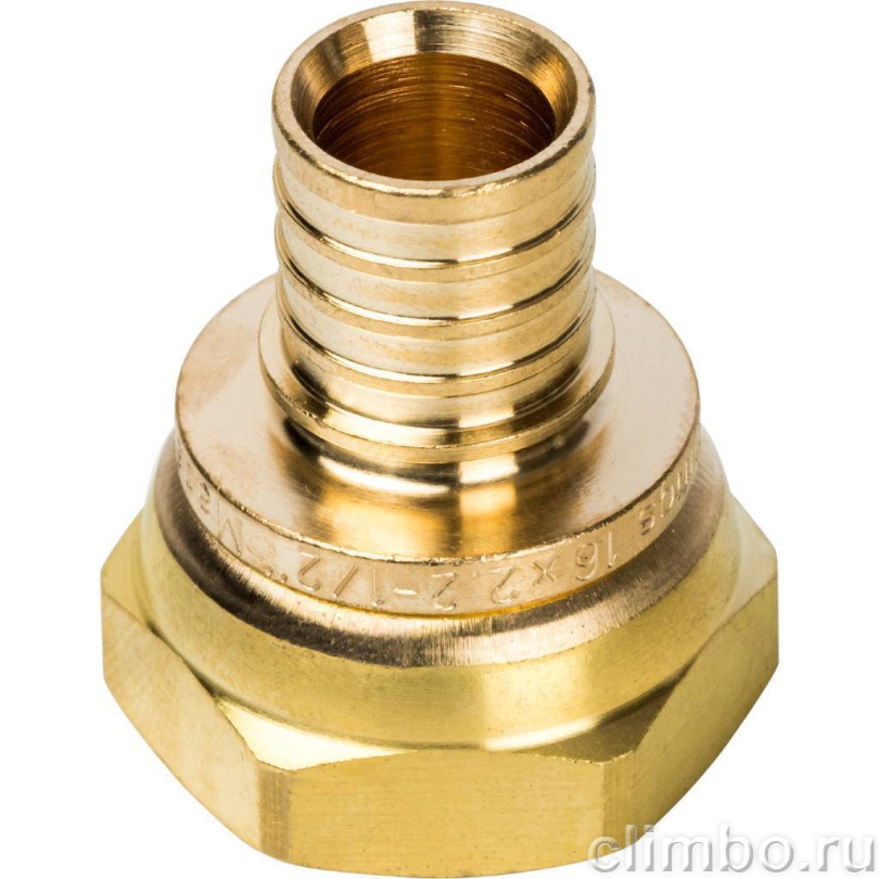 Переходник с накидной гайкой STOUT 16xG 1/2" — фото товара
