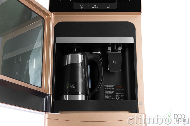 Пурифайер Ecotronic M15-LKЕ M POU black+ gold champagne (без фильтров) — фото товара