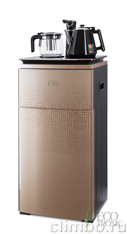 Кулер с чайным столиком Тиабар Ecotronic TB5-LE gold — фото товара