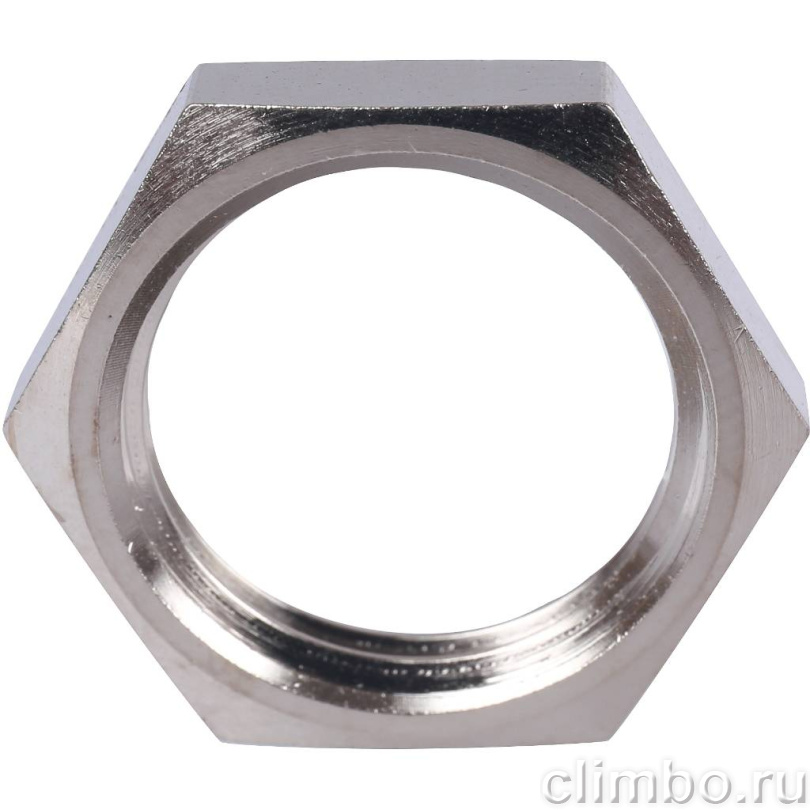 STOUT Контргайка никелированная 1/2" — фото товара