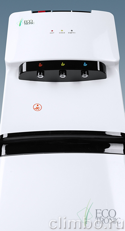 Кулер Ecotronic K41-LX white-black — фото товара