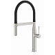 Смеситель для кухни GROHE Essence с профессиональной лейкой, поворотный излив, суперсталь (30294DC0) — фото товара