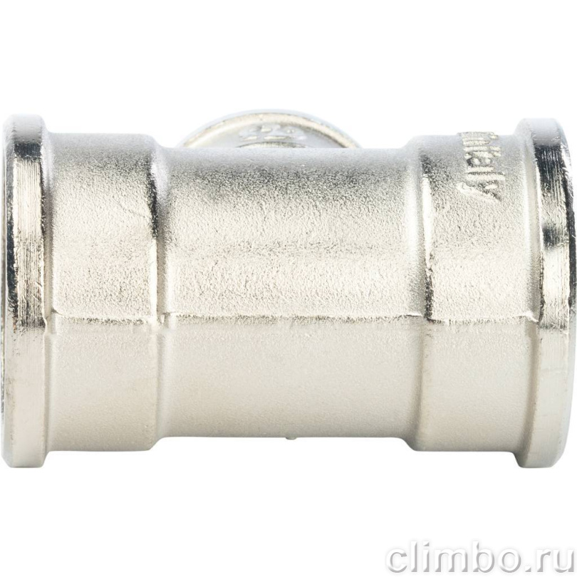 STOUT Тройник ВВ переходной никелированный 1X3/4X1 — фото товара