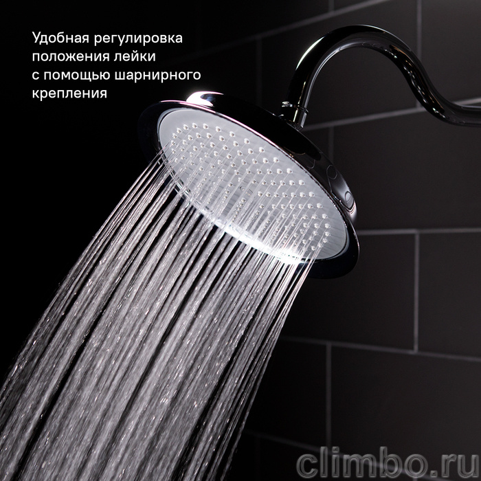 Душевой гарнитур с верхней лейкой, Retro, IDDIS, RETSB4Fi76 — фото товара