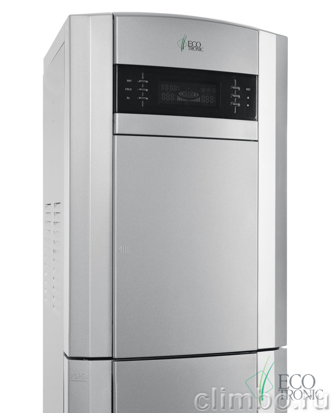 Кулер Ecotronic G21-LSPM Silver со шкафчиком-озонатором — фото товара