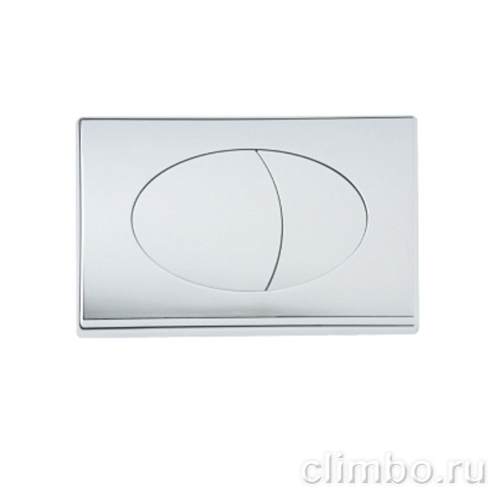 Клавиша смыва, универсальная, матовый хром, Unifix, 010, IDDIS, UNI10M0i77 — фото товара