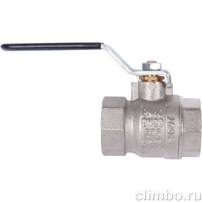 STOUT SVB Кран шаровой стандартнопроходной, ВР/ВР, ручка рычаг 3/4" — фото товара