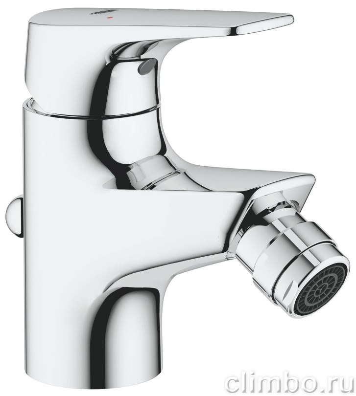 Смеситель для биде GROHE BauFlow с донным клапаном, хром (23754000) — фото товара