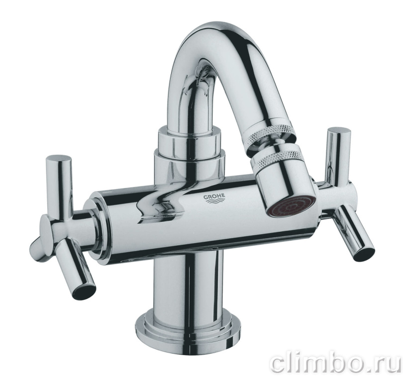 Смеситель для биде GROHE Atrio Ypsilon с донным клапаном, 24027000 — фото товара