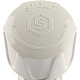 STOUT SVRs Клапан ручной терморегулирующий с неподъемным шпинделем, угловой 3/4" — фото товара