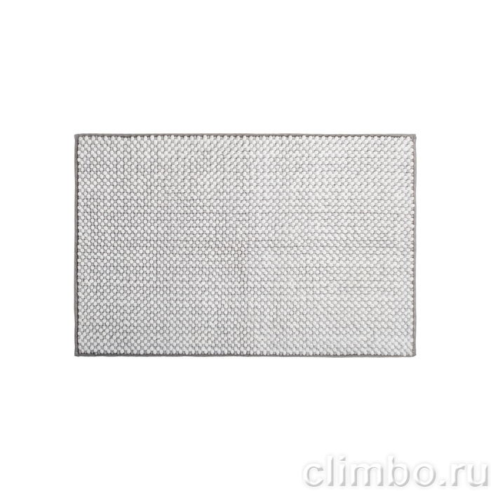 Коврик для ванной комнаты, 50x80 см, шенилл, серый, IDDIS, BC01P58i12 — фото товара