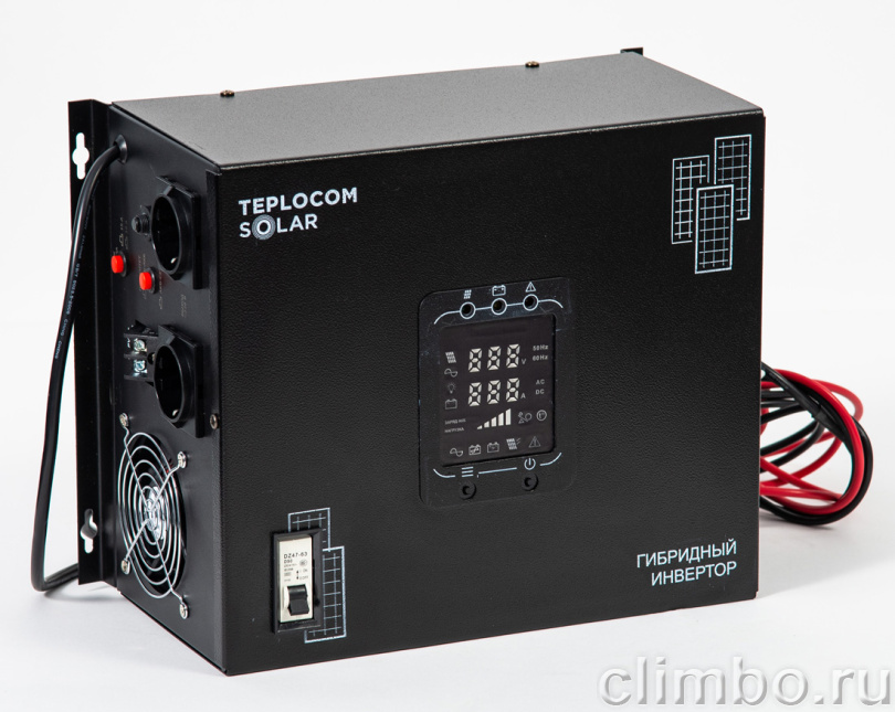 ИБП для котла отопления TEPLOCOM SOLAR-1500 — фото товара