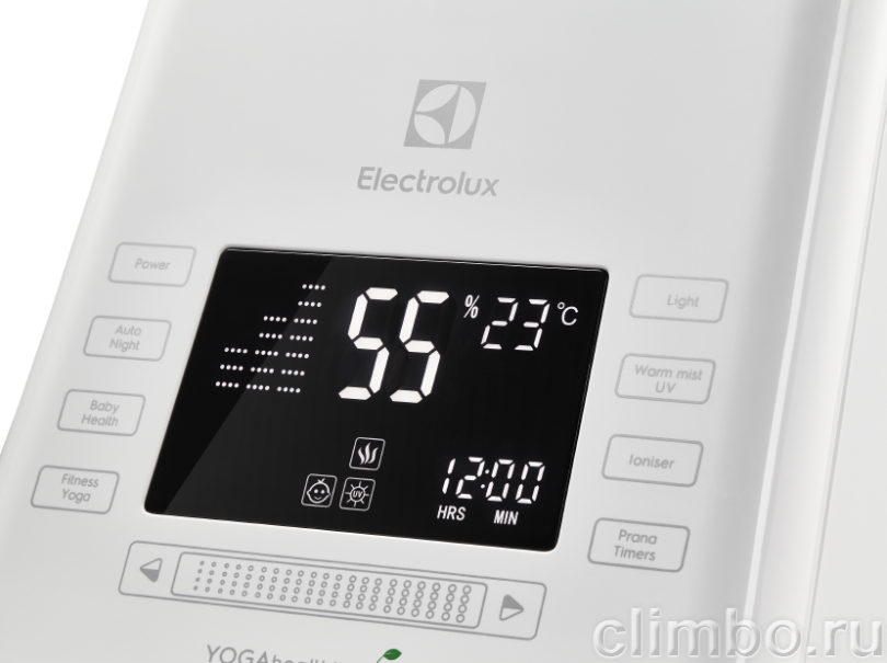 Ультразвуковой увлажнитель воздуха-ecoBIOCOMPLEX Electrolux EHU-3815D YOGAhealthline® — фото товара