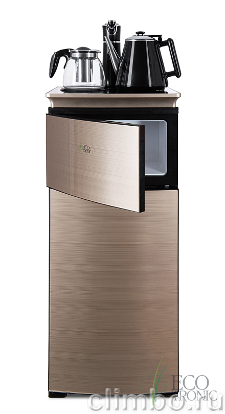Кулер с чайным столиком Тиабар Ecotronic TB9-LN gold — фото товара