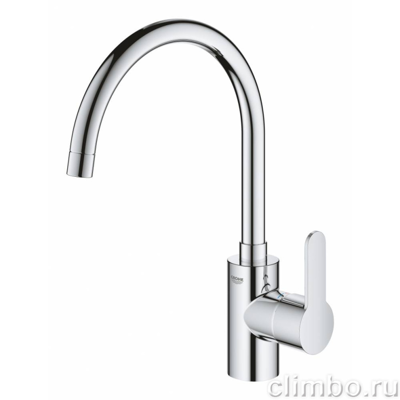 Смеситель для кухни GROHE Eurostyle Cosmopolitan, высокий излив, хром (33975004) — фото товара